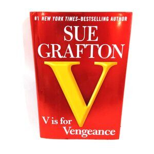 V is for Vengeance Book by Sue Grafton Thriller Novel Fiction